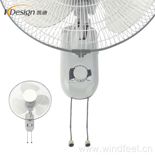 Small size high quality 220v wall fan house ABS material aluminum motor wall fans